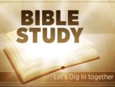 Ladies Bible Study: Various Books of the Bible, Friday mornings, 2nd & 4th of the month